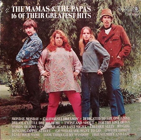CD - The Mamas & The Papas ‎– 16 Of Their Greatest Hits
