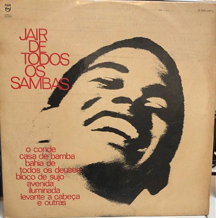 LP - Jair Rodrigues – Jair De Todos Os Sambas