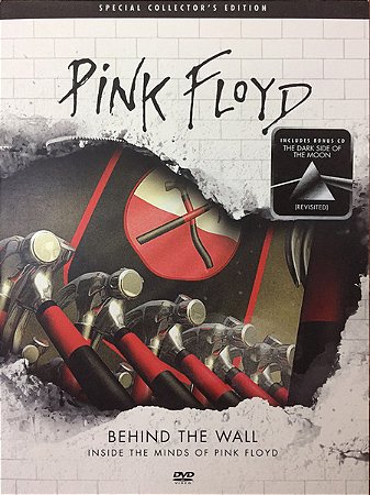 DVD + CD - Pink Floyd / Vários Artistas – Behind The Wall (Inside The Minds Of Pink Floyd) / The Dark Side Of The Moon (Revisited)
