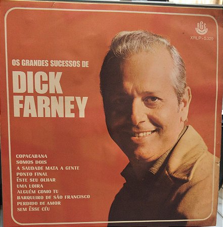 LP - Dick Farney – Os Grandes Sucessos De Dick Farney