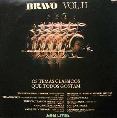 LP - Bravo Vol. II - Os Temas Clássicos Que Todos Gostam ( Vários Artistas )