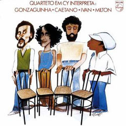 LP - Quarteto Em Cy – Quarteto Em Cy Interpreta: Gonzaguinha, Caetano, Ivan, Milton