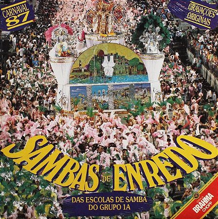 LP - Sambas De Enredo Das Escolas De Samba Do Grupo 1A - Carnaval 87 (Vários Artistas)