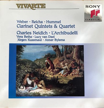 CD - Carl Maria Von Weber (1786-1826), Johann Nepomuk Hummel (1778-1837), Antonín Reicha (1770-2836) (Vários Artistas)