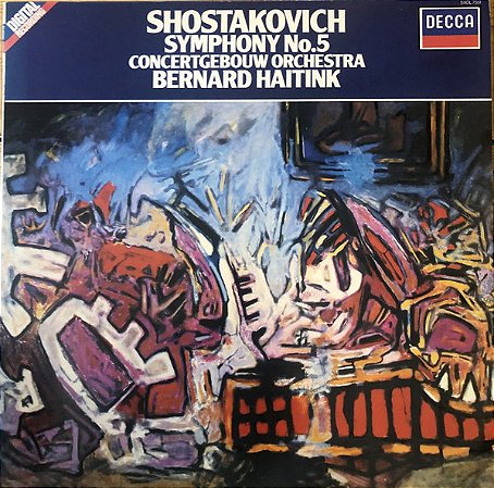 LP - Shostakovich : Concertgebouw Orchestra, Bernard Haitink – Symphony No.5 (Lacrado)