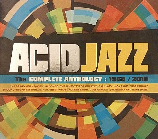 CD - Acid Jazz - The Complete Anthology : 1968 / 2010 (Vários Artistas) (Digipack) (3 CDs)