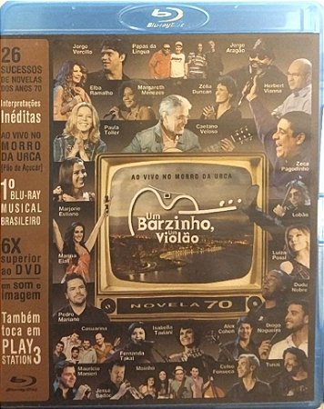 Blu-Ray - Um Barzinho, Um Violão (Novela 70) (Vários Artistas)
