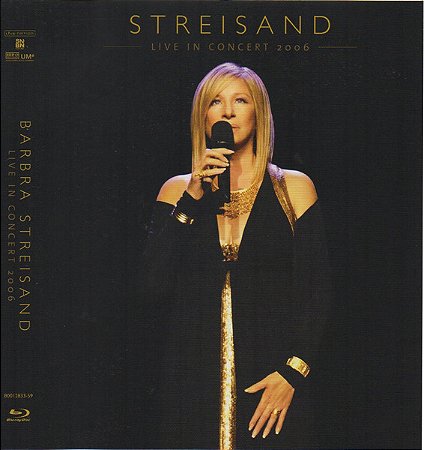 Blu-Ray - Barbra Streisand – Live In Concert 2006 (Lacrado - Importado)