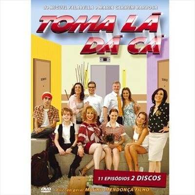 DVD DUPLO - TOMA LÁ DÁ CÁ