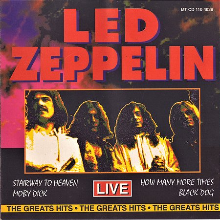CD - Led Zeppelin – Live