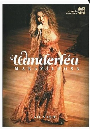 DVD - Wanderléa – Maravilhosa Ao Vivo ( C/ Encarte )