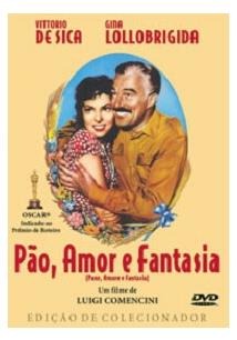 DVD - PÃO, AMOR E FANTASIA