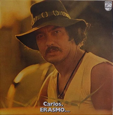 LP - Erasmo Carlos – Carlos, Erasmo... ( Novo - Lacrado ) - Polysom