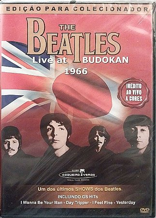 DVD - The Beatles – Live At Budokan 1966 (Lacrado)