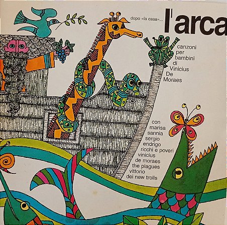 CD - L'Arca - Canzoni Per Bambini Di Vinicius De Moraes (Vários artistas)