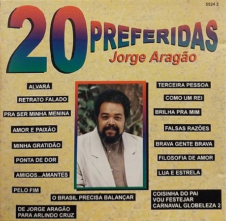 CD - Jorge Aragão – 20 Preferidas