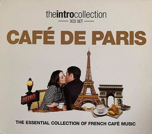 CD BOX - Café De Paris (3 cds ) - Vários Artistas