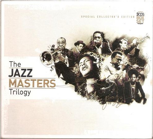 CD BOX - The Jazz Masters Trilogy (3 cds ) - Vários Artistas