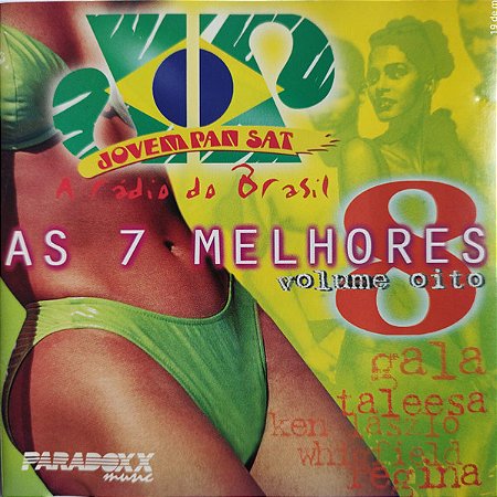 CD - As 7 Melhores Volume 8 (Vários Artistas)