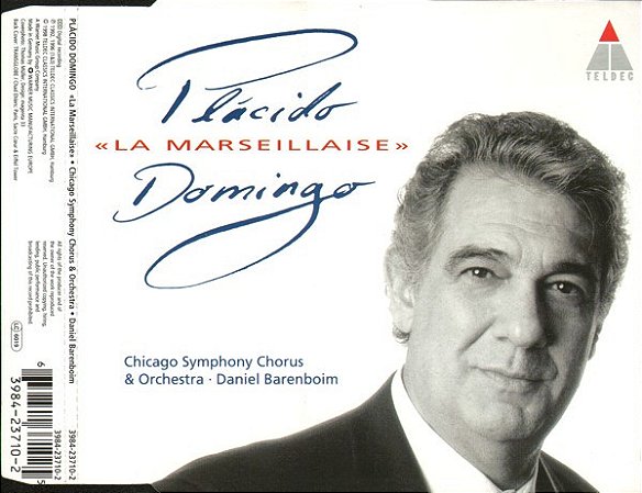 CD - Plácido Domingo – La Marseillaise