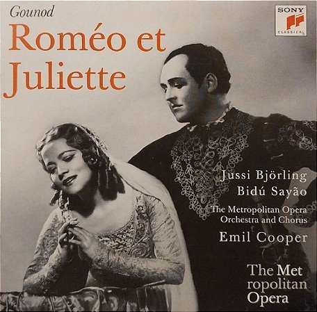 CD Duplo - Roméo Et Juliette - Charles Gounod - Jussi Björling, Bidú Sayão, The Metropolitan Opera, Emil Cooper (Promo)