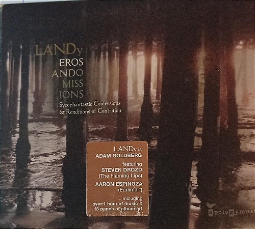 CD - LANDy – Eros And Omissions (Sycophantastic Confessions & Renditions Of Contrition) ( Digipak ) - importado US
