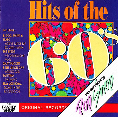 CD - Hits Of The 60's. ( Vários Artistas )