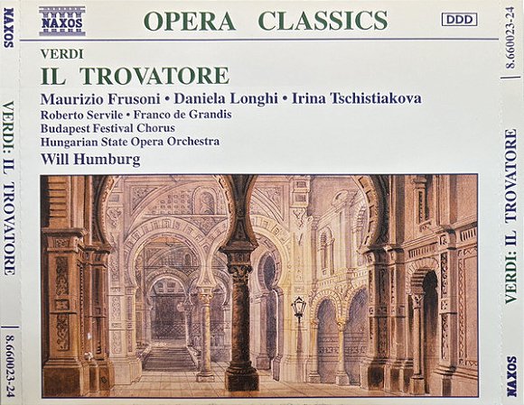 CD DUPLO - Verdi: Il Trovatore (BOX)