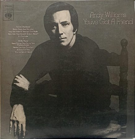 LP- Andy Williams – You've Got A Friend