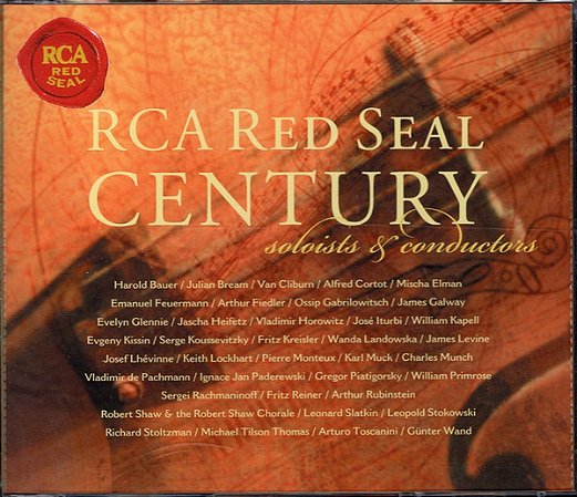 CD DUPLO - RCA Red Seal Century - Soloists & Conductors - Vários Artistas - ( BOX ) - IMP - EUA