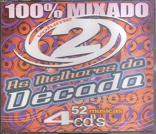 CD BOX - As Melhores Da Década - Volume 02 ( Vários Artitas ) (4 cds )