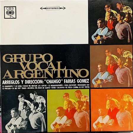 LP - Grupo Vocal Argentino – Grupo Vocal Argentino (Imp. Argentina)