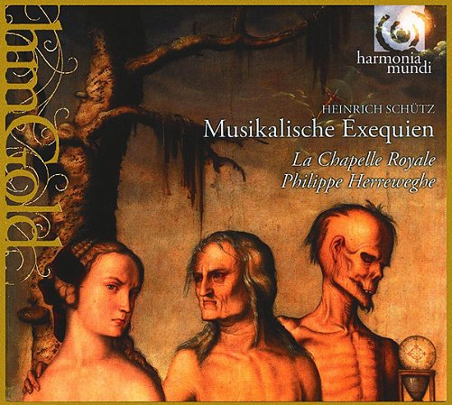 CD - Schütz Musikalische Exequien - Herreweghe ( Digipak ) ( importado )