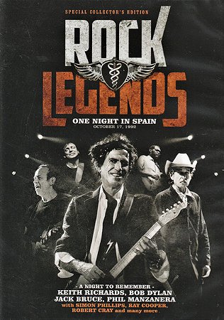 DVD - Rock Legends – One Night In Spain (Vários Artistas)