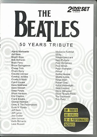 DVD Duplo - The Beatles 50 Years Tribute (Vários Artistas)