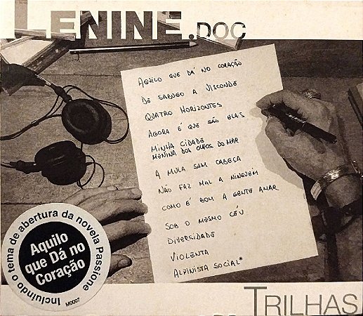 CD - Lenine – Lenine.Doc - Trilhas (Digipack)
