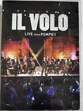 DVD - Il Volo – Live A Pompeii ( C/ encarte )
