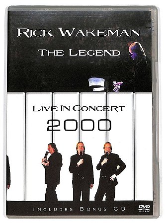 DVD - Rick Wakeman – The Legend (Live In Concert 2000)