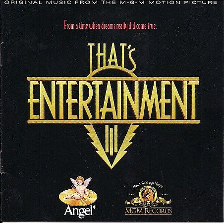 CD - That's Entertainment III (Original Music From The M-G-M Motion Picture) ( Vários Artistas ) ( importado - USA )