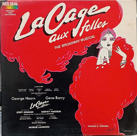 LP - La Cage Aux Folles (The Broadway Musical / Jerry Herman)