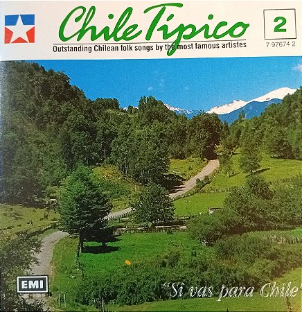 CD – Chile Típico Vol. 2 - "Si Vas Para Chile" ( Vários Artistas ) ( imp - Chile )
