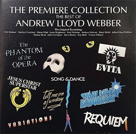 CD - Andrew Lloyd Webber – The Premiere Collection - The Best Of Andrew Lloyd Webber