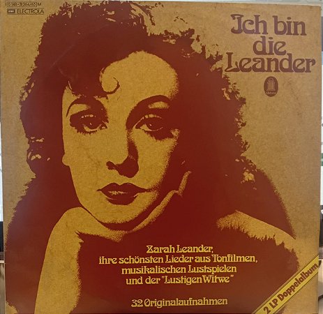 LP Duplo - Zarah Leander – Ich Bin Die Leander (Importado Alemanha )