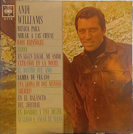 LP - Andy Williams - Musica para mirar a las chicas (Importado Argentina )