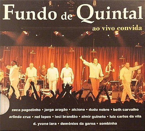 CD - Fundo De Quintal – Ao Vivo Convida (Digifile)