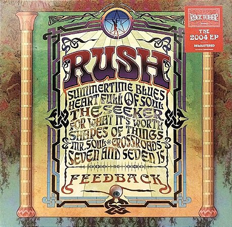 LP - Rush – Feedback (Gatefold) - Novo (Lacrado) - Importado (República Tcheca)
