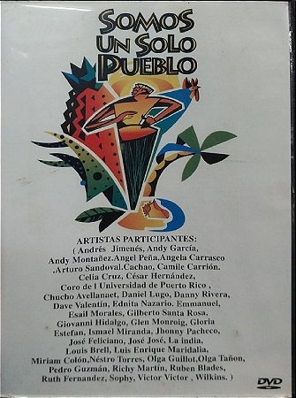 DVD - Somos Un Solo Pueblo (Vários Artistas) - Importado