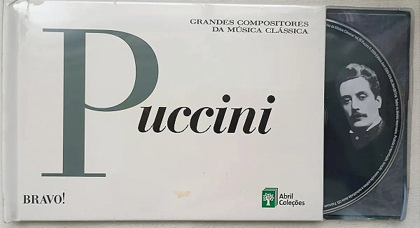 CD + LIVRETO - Puccini ( Grandes Compositores da Música Clássica ) - VOL. 29