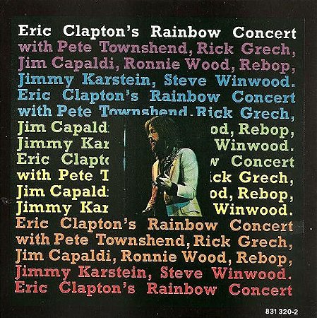 CD - Eric Clapton ‎– Eric Clapton's Rainbow Concert USA