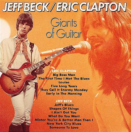 CD - Jeff Beck / Eric Clapton ‎– Giants Of Guitar- IMPORTADO